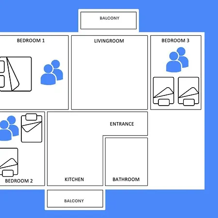 Appartamento H4 Family Apartment, Central, Quite, Modern Zurigo